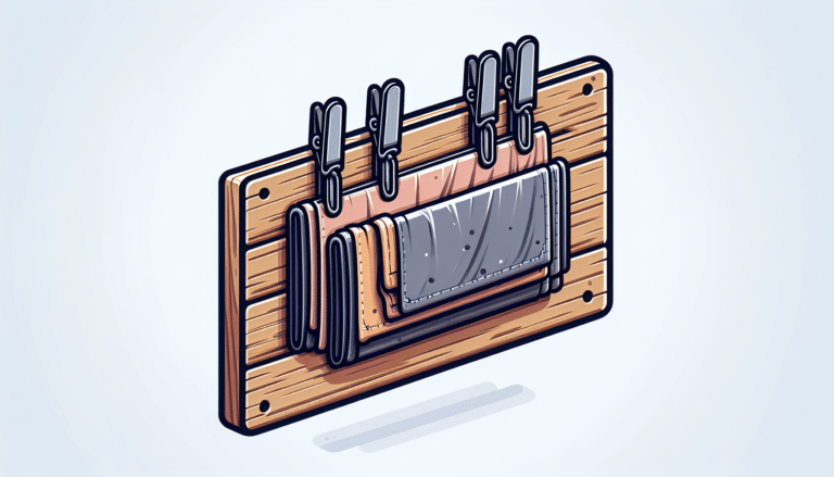 Con tres pinzas viejas de la ropa y un trozo de madera podrás hacer este nuevo organizador para paños y bayetas dentro del armario del fregadero