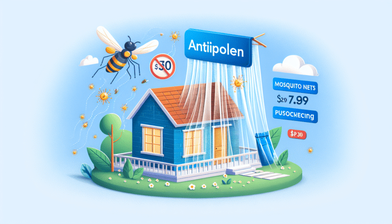 con las mosquiteras antipolen de Aldi podrás hacerlo por muy poco dinero