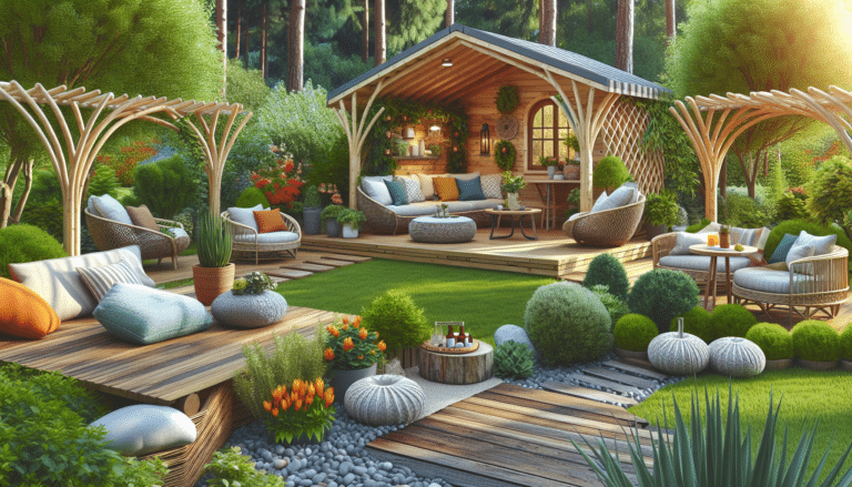 un modelo relajado y acogedor para jardines con estilo