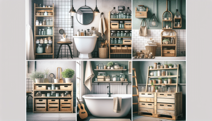 reutilízalos para hacer estos elegantes organizadores de baño y cocina