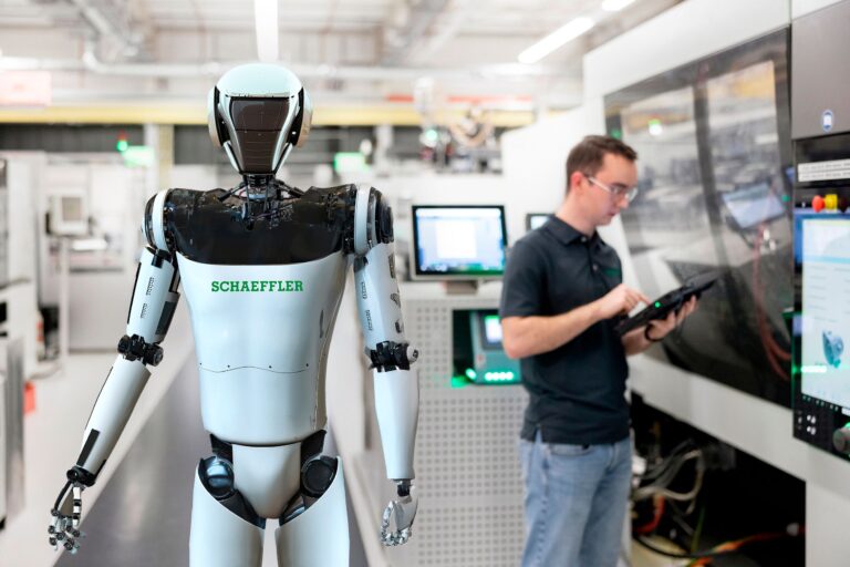 Schaeffler ofrece componentes clave para los robots humanoides