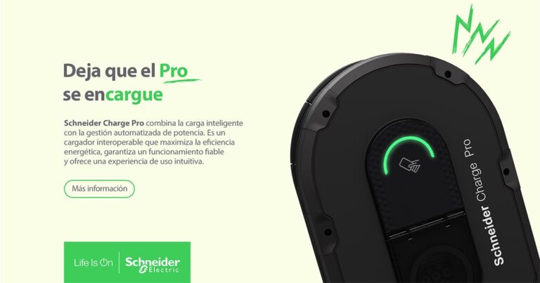 Schneider Charge Pro llega a España para impulsar la adopción del vehículo eléctrico