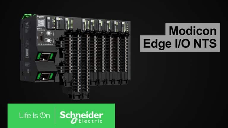 Schneider Electric presenta Modicon Edge I/O NTS, la solución de I/O preparada para el futuro, diseñada para satisfacer las necesidades industriales actuales y los retos del mañana