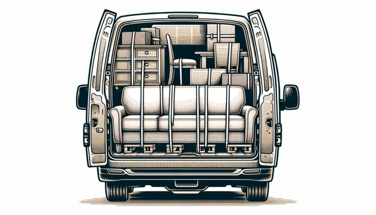 sujetar muebles en furgoneta sin homologar