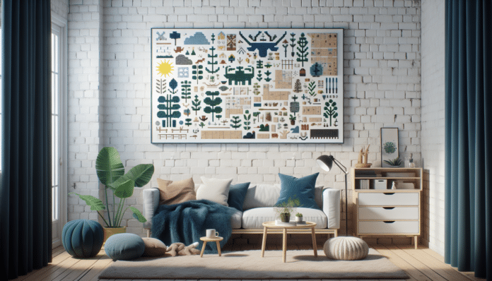 el hack de Ikea que convierte tu pared en arte escandinavo