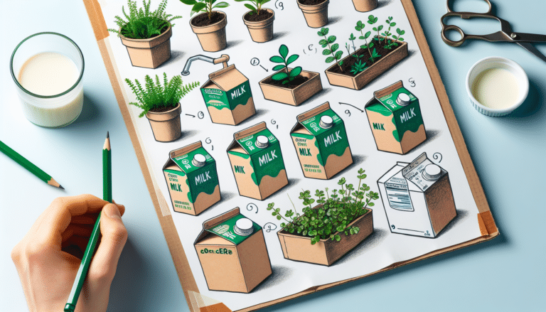 No tires a la basura los cartones de leche de Mercadona y reutilízalos para crear estas originales macetas para el jardín