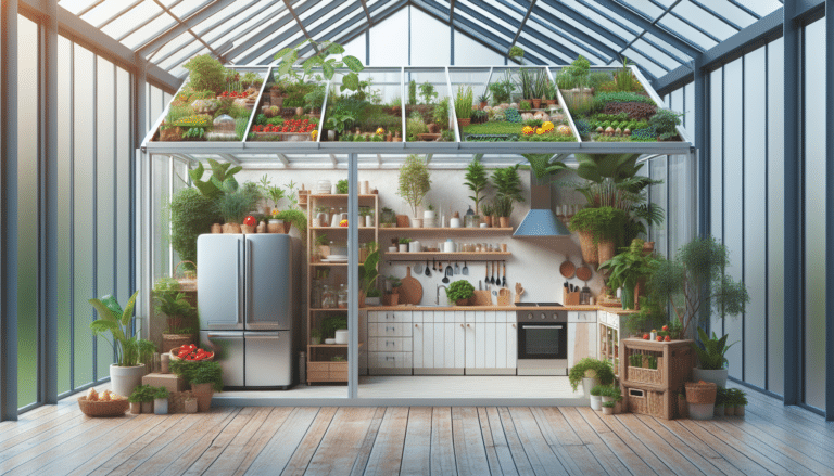 Así es como esta cocina minúscula y pasada de moda se ha transformado en una continuación del jardín con techo transparente