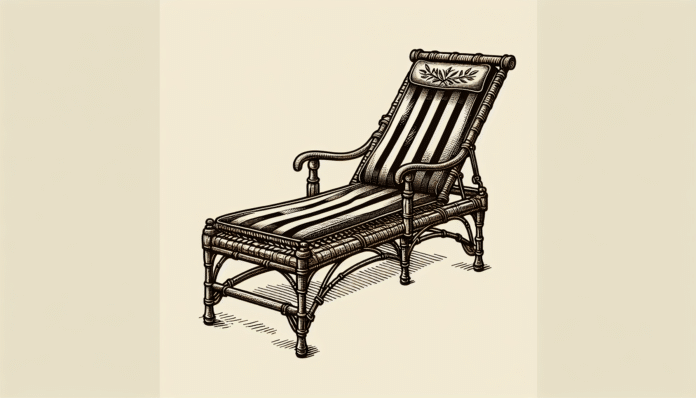 Las terrazas de estilo vintage piden a gritos esta tumbona plegable de Zara Home