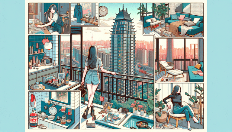 así es la vida en una torre residencial china contada por una influencer española