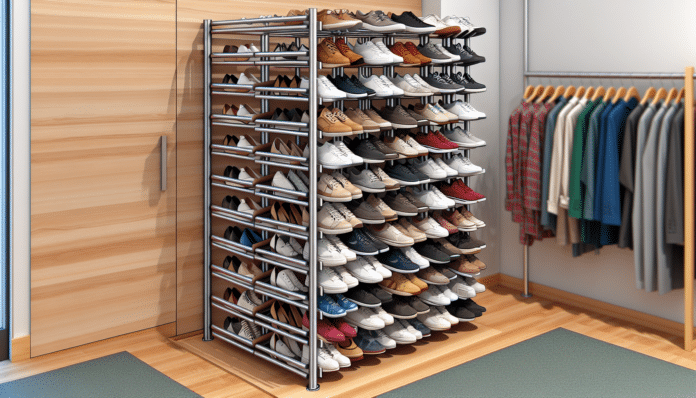 Carrefour resuelve el problema de los zapatos por el suelo con este zapatero apilable ideal para recibidores pequeños