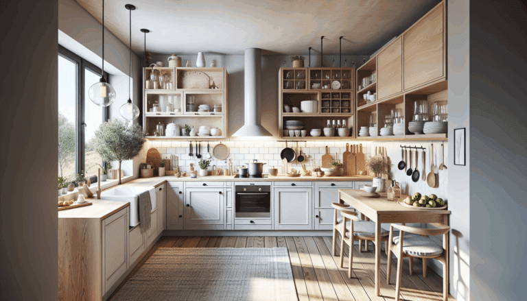 Almacenamiento en cocinas nórdicas: soluciones funcionales y diseño minimalista