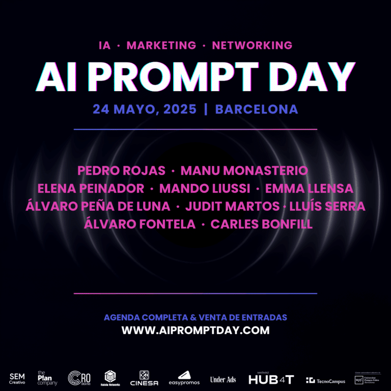 Barcelona acoge el ?AI Prompt Day?, primera cita 100?% dedicada a la IA aplicada a marketing digital