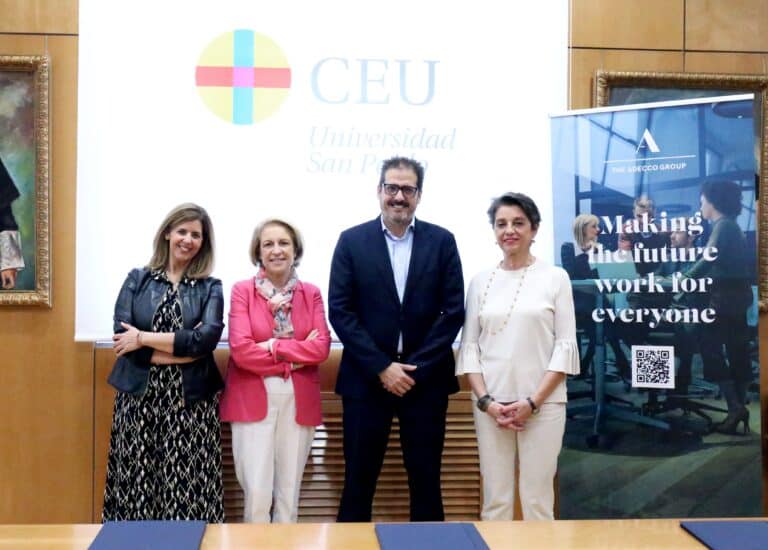 El CEU y The Adecco Group se alían para impulsar el talento y la empleabilidad de los jóvenes