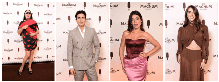 Charli XCX, Rossy de Palma, Álex González, Dulceida y Violeta Mangriñán rompen con lo convencional en la fiesta Magnum en Cannes para presentar la campaña "#CrackIntoPleasure"