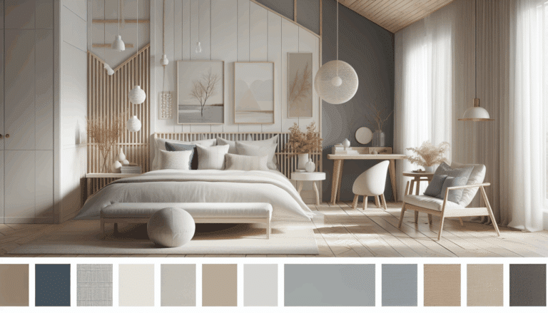Colores para dormitorios nórdicos: guía esencial para un diseño equilibrado y moderno