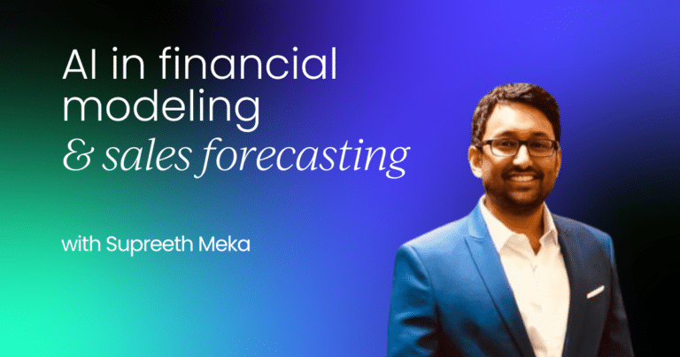 How AI is transforming financial modeling & sales forecasting in enterprise tech