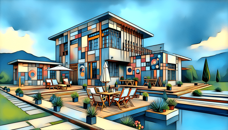 Bauhaus tiene un conjunto de exterior que es bonito, compacto y plegable