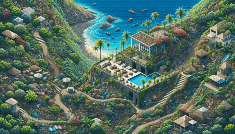 La reforma de este jardín convertido en un estercolero me recuerda a una villa de lujo en el Caribe