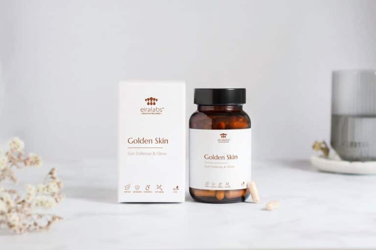 Golden Skin Sun Defense & Glow de Eiralabs: el secreto para un bronceado 4 veces más rápido, duradero y uniforme y una piel protegida desde el interior