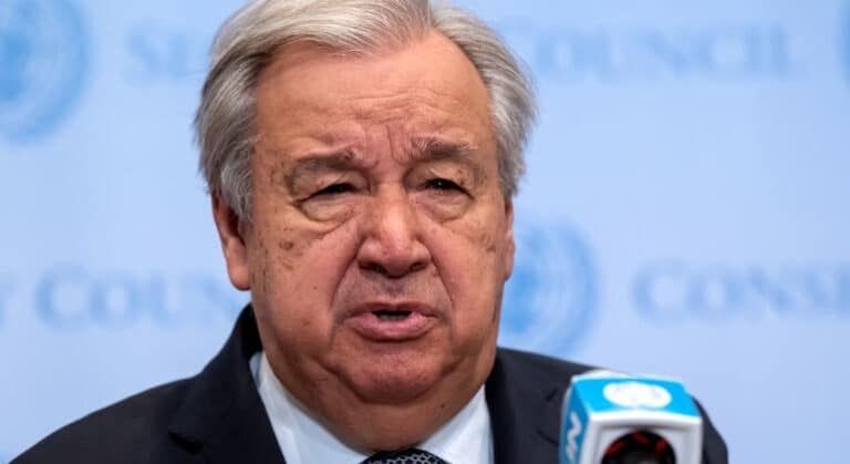 El Secretario General de la ONU pide contención militar a India y Pakistán
