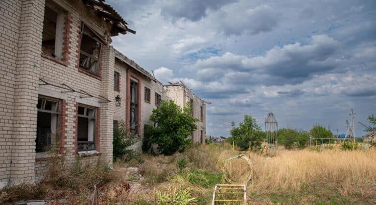 “Mi marido murió en mis brazos”, cuenta una víctima de los ataques rusos con drones