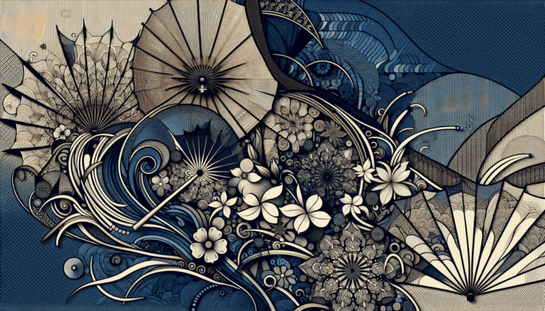 así es la sombrilla de bambú que susurra elegancia oriental