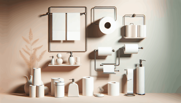 son elegantes y comodísimos para guardar el papel higiénico