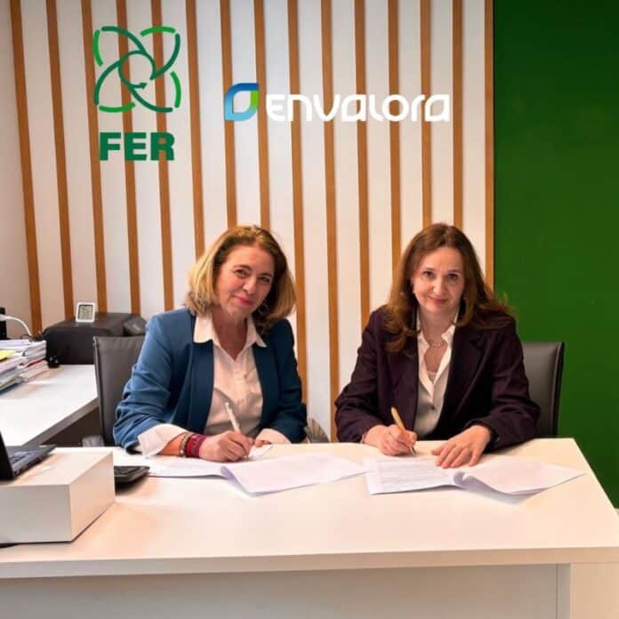 FER y ENVALORA refuerzan su acuerdo para impulsar la trazabilidad y la circularidad de los residuos de envases industriales y comerciales