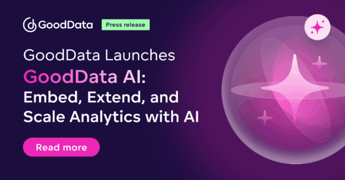 GoodData lanza GoodData AI: Integrar, ampliar y escalar la analítica con IA