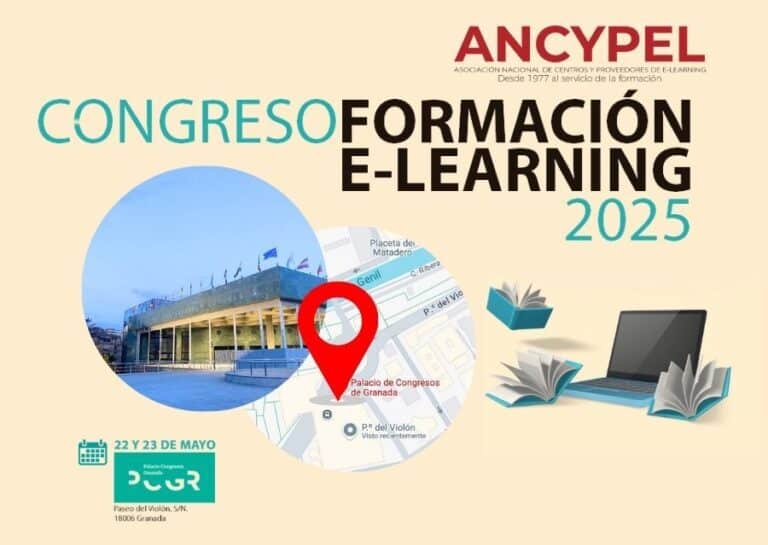 Granada acoge el Congreso Nacional de Formación y E-learning 2025: tecnología, empleo e inteligencia artificial al servicio de la educación