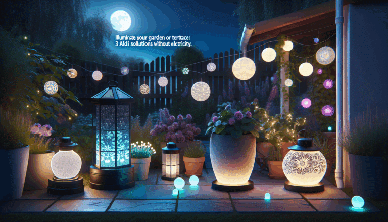 Tres soluciones de Aldi para iluminar el jardín o la terraza sin conectarse a la red eléctrica (y te pueden venir genial si hay un nuevo apagón)