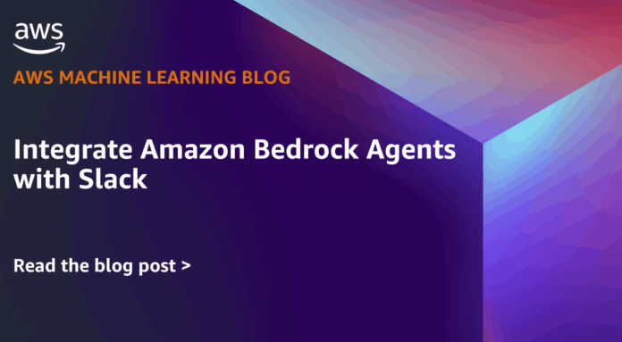 Integrate Amazon Bedrock Agents with Slack