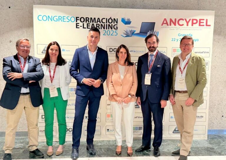 El Congreso Nacional de Formación y E-learning 2025 en Granada pone la inteligencia artificial y la formación para el empleo en el centro del debate