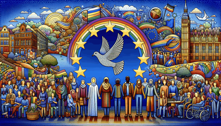 Many people and a guy in a wheel chair.