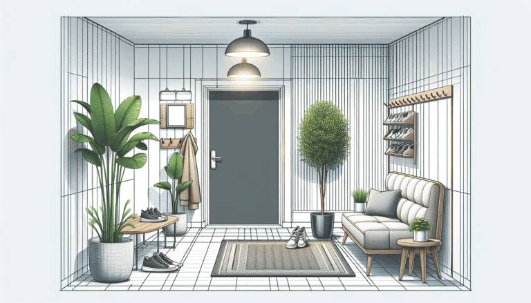 utilizó el recibidor para ampliarse y ahora es una espacio moderno y funcional