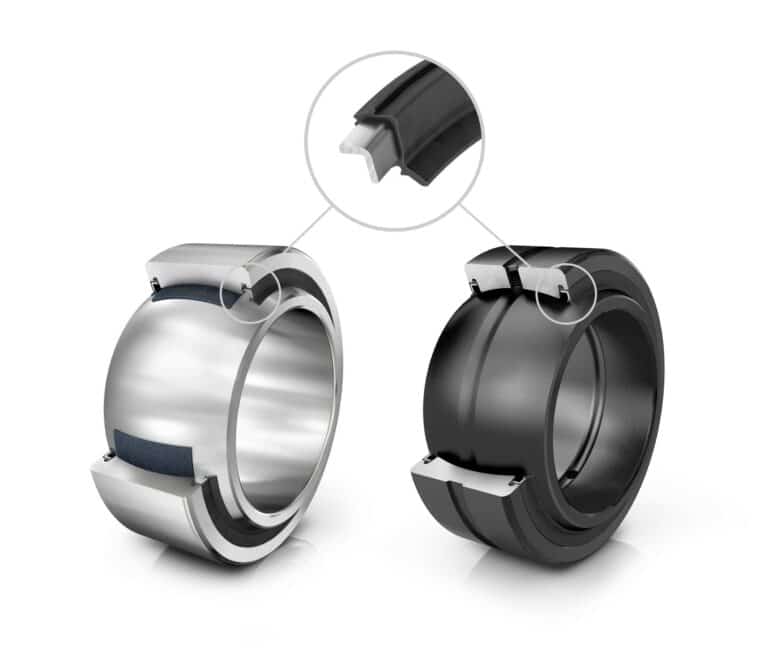 Schaeffler presenta casquillos de fricción respetuosos con el medio ambiente y duraderos: libres de mantenimiento para ejes de rueda y articulaciones de chasis en maquinaria para la construcción