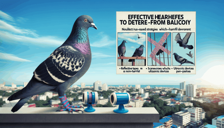 Estos son los mejores trucos para mantener las palomas lejos del balcón sin causarles daño