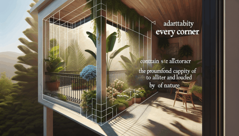 se adapta a cualquier rincón y hace del balcón un vergel