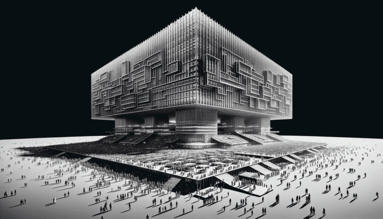 'Aquí viven 10.000 personas, es impresionante lo enorme que es'