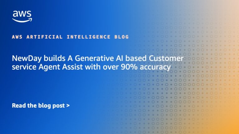 NewDay builds A Generative AI based Customer service Agent Assist with over 90% accuracy