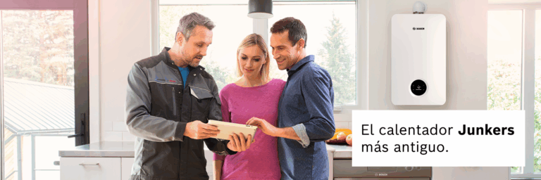 Bosch Home Comfort lanza la campaña "El Calentador Junkers Más Antiguo" para premiar la eficiencia