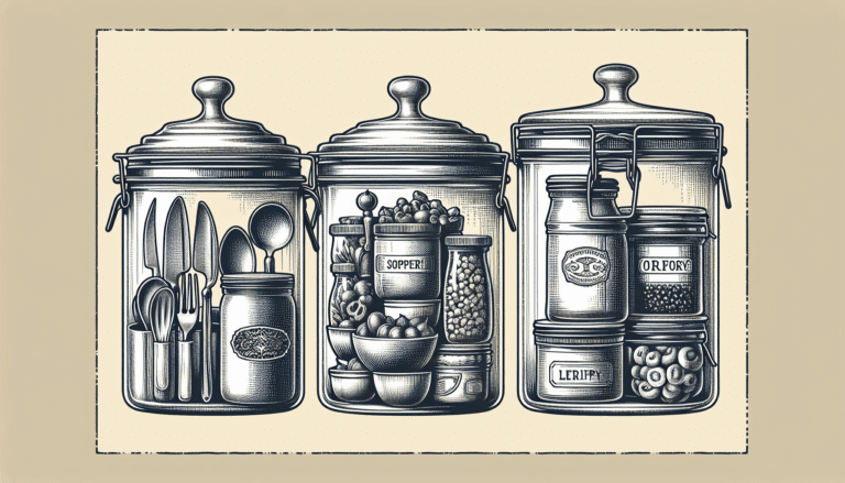 Si te gustan los platos de Duralex, te encantarán estos botes de H&M Home, ideales para ordenar la cocina y darle un aire vintage