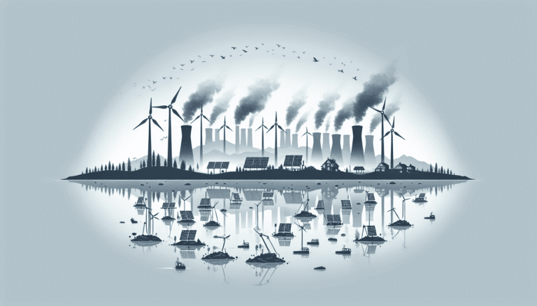 A dam of a hydro powerplant.