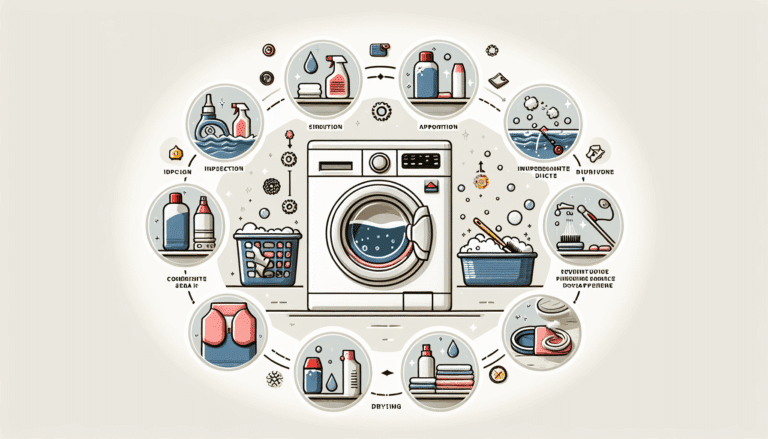 Goma de lavadora limpia