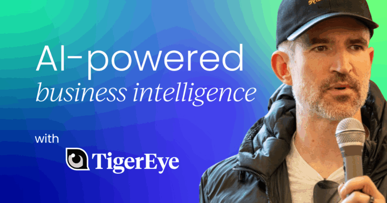 How TigerEye is redefining AI-powered business intelligence