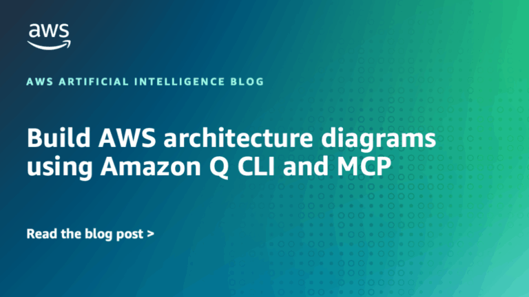 Build AWS architecture diagrams using Amazon Q CLI and MCP