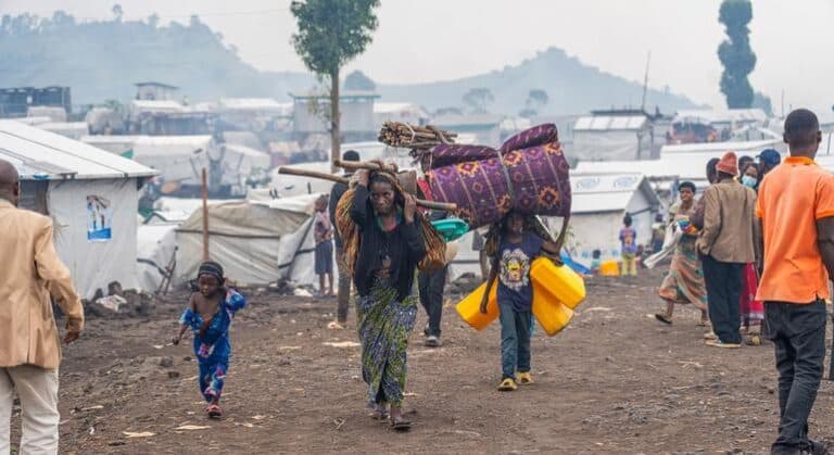 Crisis en RD del Congo: Los equipos de ayuda piden apoyo para asistir a las comunidades desplazadas