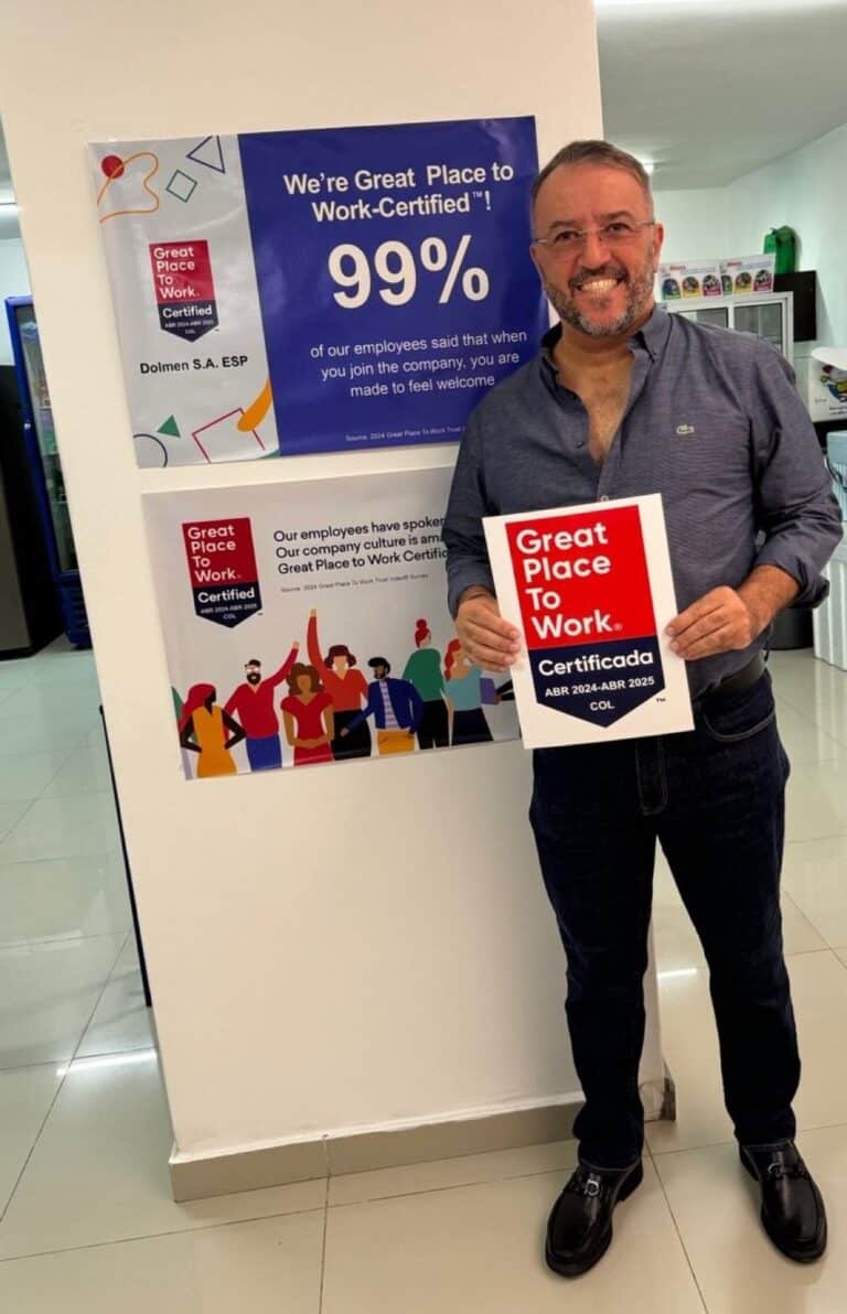 DOLMEN, destaca como Líder Global con Certificación Great Place to Work en varios países