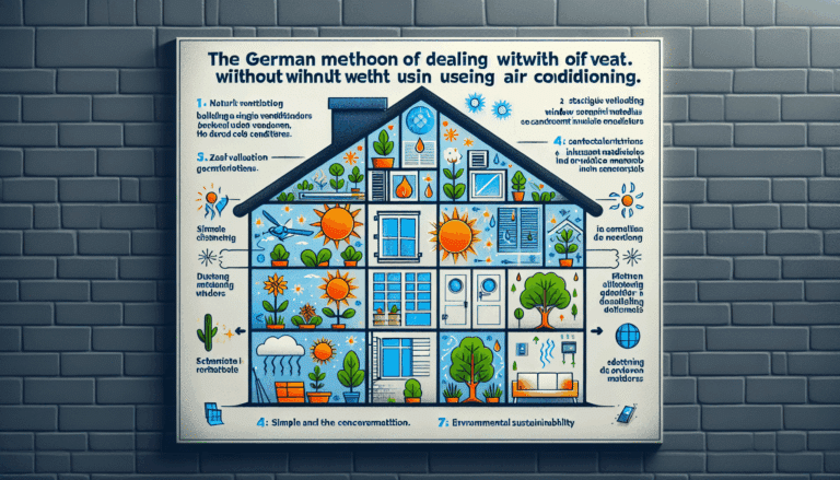 El truco alemán para combatir el calor sin aire acondicionado: más fácil, imposible