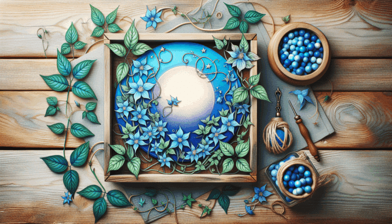 esta es la planta trepadora de color azul exótico que resiste al sol y decora cualquier rincón